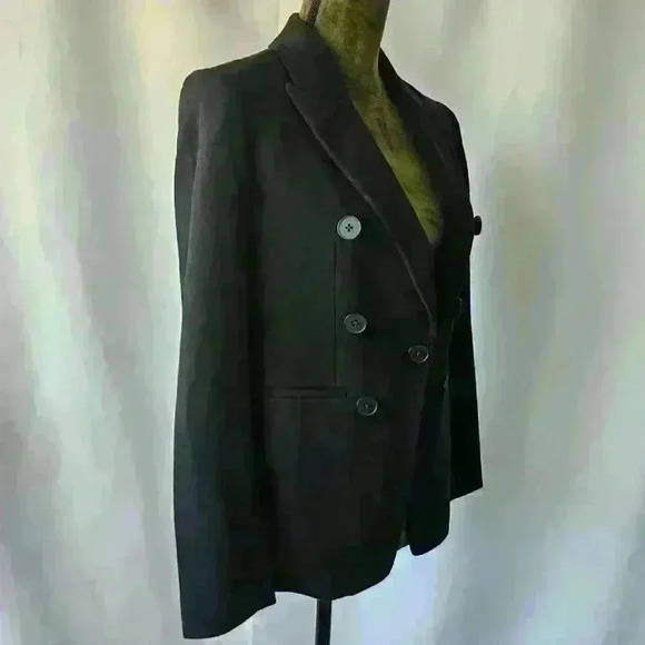 ๐ NWT ๐ Express Single Button Knit Blazer, Black, Size XS - Picture 2 of 10
